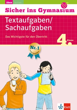 Abbildung von Heuchert | Klett Sicher ins Gymnasium Textaufgaben / Sachaufgaben 4. Klasse | 1. Auflage | 2020 | beck-shop.de