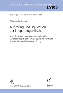 Abbildung von Genna | Auflösung und Liquidation der Ehegattengesellschaft | 1. Auflage | 2008 | beck-shop.de