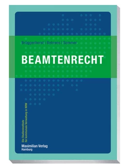 Abbildung von Brüggenhorst / Behrens | Beamtenrecht | 1. Auflage | 2020 | beck-shop.de