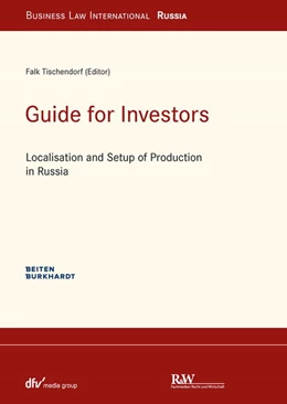 Abbildung von Tischendorf | Guide for Investors | 1. Auflage | 2020 | beck-shop.de