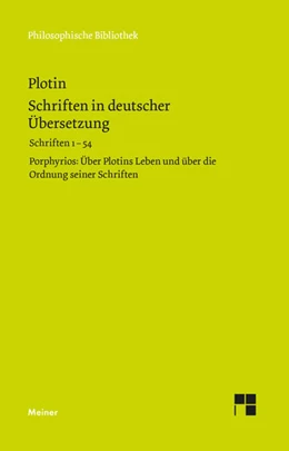 Abbildung von Plotin / Harder | Schriften in deutscher Übersetzung | 1. Auflage | 2020 | beck-shop.de