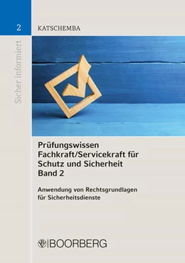 Abbildung von Katschemba | Prüfungswissen Fachkraft/Servicekraft für Schutz und Sicherheit Band 2 | 1. Auflage | 2020 | beck-shop.de