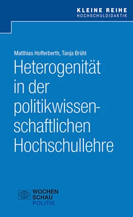 Abbildung von Hofferberth / Brühl | Heterogenität in der politikwissenschaftlichen Hochschullehre | 1. Auflage | 2020 | beck-shop.de