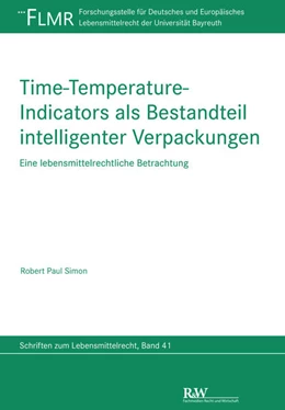 Abbildung von Simon | Time-Temperature-Indicators als Bestandteil intelligenter Verpackungen | 1. Auflage | 2020 | beck-shop.de