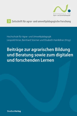 Abbildung von Kirner / Stürmer | Zeitschrift für agrar- und umweltpädagogische Forschung 3 | 1. Auflage | 2021 | beck-shop.de