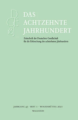 Abbildung von Stockhorst | Das achtzehnte Jahrhundert 45/1 | 1. Auflage | 2021 | beck-shop.de