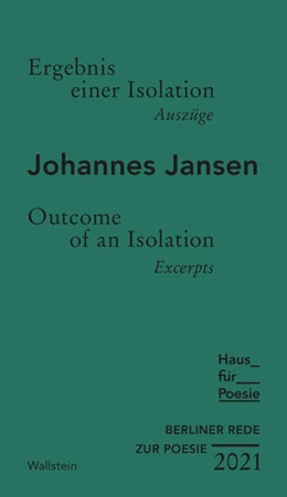Abbildung von Jansen | Ergebnis einer Isolation | 1. Auflage | 2021 | beck-shop.de