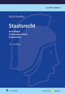 Abbildung von Katz / Sander | Staatsrecht | 19. Auflage | 2019 | beck-shop.de