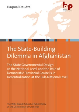 Abbildung von Daudzai | The State-Building Dilemma in Afghanistan | 1. Auflage | 2021 | beck-shop.de
