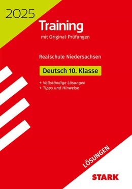 Abbildung von STARK Lösungen zu Original-Prüfungen und Training Abschlussprüfung Realschule 2025 - Deutsch - Niedersachsen | 20. Auflage | 2024 | beck-shop.de