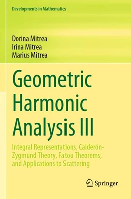 Abbildung von Mitrea | Geometric Harmonic Analysis III | 1. Auflage | 2024 | 74 | beck-shop.de