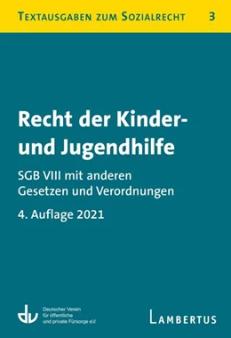 Abbildung von Recht der Kinder- und Jugendhilfe - SGB VIII mit anderen Gesetzen und Verordnungen | 4. Auflage | 2021 | beck-shop.de