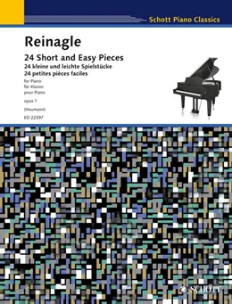 Abbildung von Reinagle / Heumann | 24 Short and Easy Pieces | 1. Auflage | 2021 | beck-shop.de