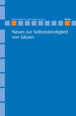 Abbildung von Külpmann | Neues zur Selbstständigkeit von Sätzen | 1. Auflage | 2021 | beck-shop.de