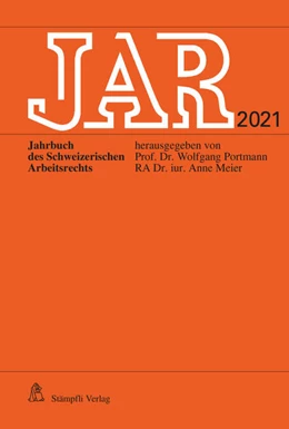 Abbildung von Portmann / Meier | JAR 2021 | 1. Auflage | 2021 | beck-shop.de