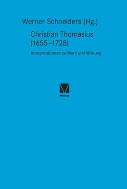 Abbildung von Schneiders | Christian Thomasius (1655-1728) | 1. Auflage | 2022 | beck-shop.de