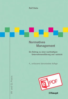 Abbildung von Dubs | Normatives Management | 4. Auflage | 2022 | beck-shop.de