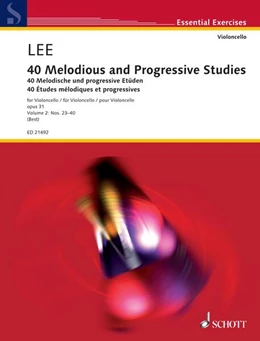 Abbildung von Lee / Best | 40 Melodious and Progressive Studies | 1. Auflage | 2022 | beck-shop.de