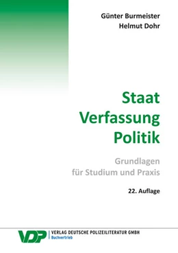 Abbildung von Burmeister / Dohr | Staat-Verfassung- Politik | 22. Auflage | 2022 | beck-shop.de