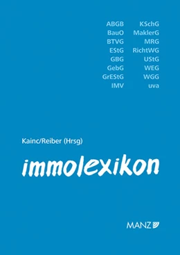 Abbildung von Kainc / Reiber | immolexikon | 1. Auflage | 2024 | beck-shop.de
