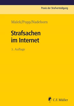 Abbildung von Malek / Popp | Strafsachen im Internet | 3. Auflage | 2024 | beck-shop.de