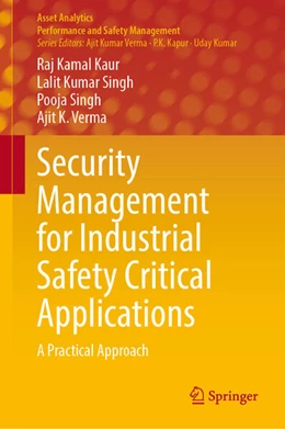Abbildung von Kaur / Singh | Security Management for Industrial Safety Critical Applications | 1. Auflage | 2024 | beck-shop.de
