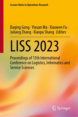 Abbildung von Gong / Ma | LISS 2023 | 1. Auflage | 2024 | beck-shop.de