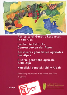 Abbildung von Agricultural Genetic Resources in the Alps e/d/f/i/sl | 1. Auflage | 2022 | beck-shop.de