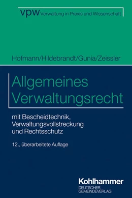 Abbildung von Hofmann / Hildebrandt | Allgemeines Verwaltungsrecht | 12. Auflage | 2022 | beck-shop.de