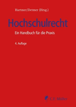 Abbildung von Hartmer / Detmer | Hochschulrecht | 4. Auflage | 2022 | beck-shop.de