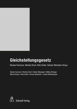 Abbildung von Facincani / Hirzel | Gleichstellungsgesetz (GlG) | 1. Auflage | 2022 | beck-shop.de