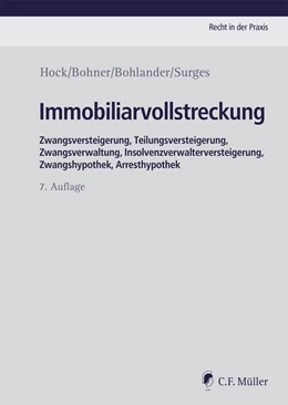 Abbildung von Hock / Bohner | Immobiliarvollstreckung | 7. Auflage | 2023 | beck-shop.de