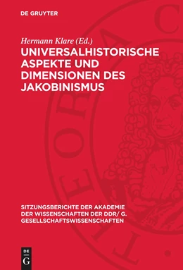 Abbildung von Klare | Universalhistorische Aspekte und Dimensionen des Jakobinismus | 1. Auflage | 1976 | beck-shop.de