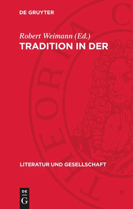 Abbildung von Weimann | Tradition in der Literaturgeschichte | 1. Auflage | 1972 | beck-shop.de