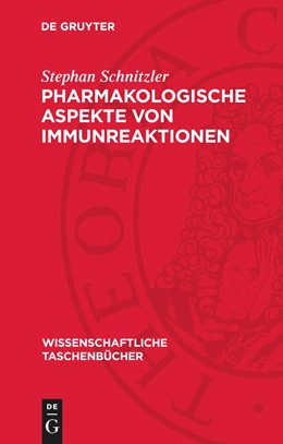 Abbildung von Schnitzler | Pharmakologische Aspekte von Immunreaktionen | 1. Auflage | 1979 | beck-shop.de