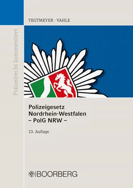 Abbildung von Tegtmeyer / Vahle | Polizeigesetz Nordrhein-Westfalen | 13. Auflage | 2022 | beck-shop.de