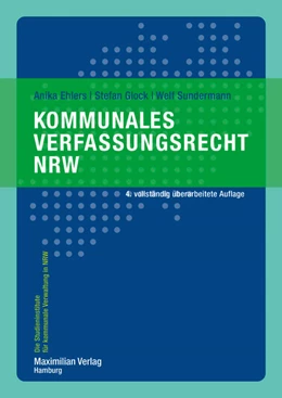 Abbildung von Ehlers / Glock | Kommunales Verfassungsrecht NRW | 4. Auflage | 2022 | beck-shop.de