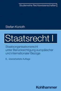Abbildung von Korioth / Müller | Staatsrecht I | 6. Auflage | 2022 | beck-shop.de