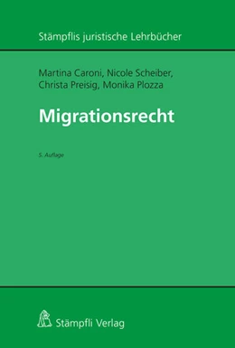 Abbildung von Caroni / Scheiber | Migrationsrecht | 5. Auflage | 2022 | beck-shop.de