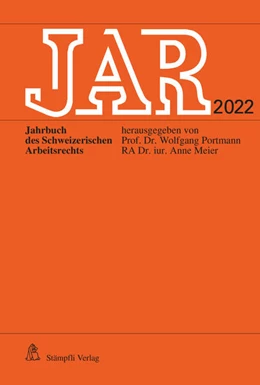 Abbildung von Portmann / Meier | JAR 2022 | 1. Auflage | 2022 | beck-shop.de