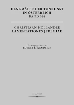 Abbildung von Kendrick | Christiaan Hollander. Lamentationes Jeremiae | 1. Auflage | 2022 | beck-shop.de