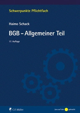 Abbildung von Schack | BGB-Allgemeiner Teil | 17. Auflage | 2023 | beck-shop.de