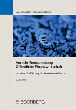 Abbildung von Sauerland / Menzel | Vorschriftensammlung Öffentliche Finanzwirtschaft | 2. Auflage | 2023 | beck-shop.de