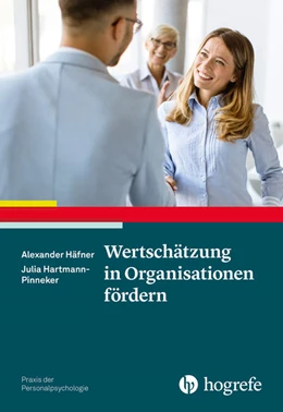 Abbildung von Häfner / Hartmann-Pinneker | Wertschätzung in Organisationen fördern | 1. Auflage | 2023 | beck-shop.de