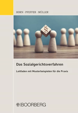 Abbildung von Horn / Pfeffer | Das Sozialgerichtsverfahren | 1. Auflage | 2024 | beck-shop.de