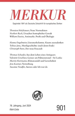 Abbildung von Demand / Knörer | MERKUR 6/2024, Jg.78 | 1. Auflage | 2024 | beck-shop.de