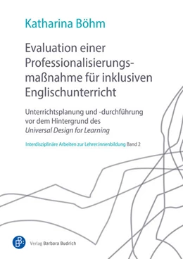 Abbildung von Böhm | Evaluation einer Professionalisierungsmaßnahme für inklusiven Englischunterricht | 1. Auflage | 2023 | beck-shop.de