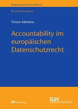 Abbildung von Mertens | Accountability im europäischen Datenschutzrecht | 1. Auflage | 2023 | beck-shop.de