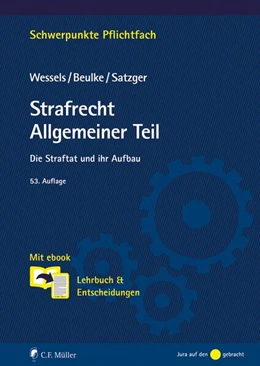 Abbildung von Beulke / Satzger | Strafrecht Allgemeiner Teil | 53. Auflage | 2023 | beck-shop.de