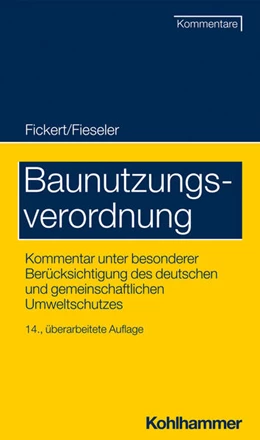 Abbildung von Stühler / Schimpfermann | Baunutzungsverordnung | 14. Auflage | 2023 | beck-shop.de
